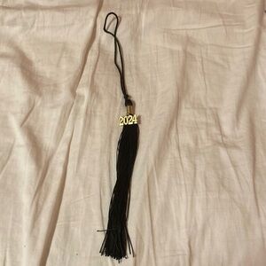 *free Black Graduation Tassel with gold 2024 Charm